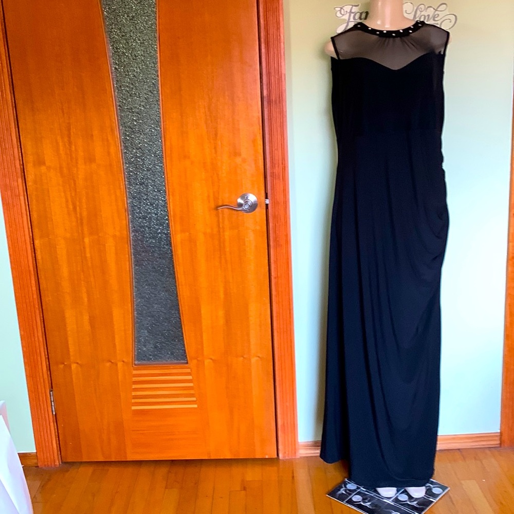 Delicate  long evening dress